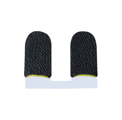 18针铜纤维黑色黄边